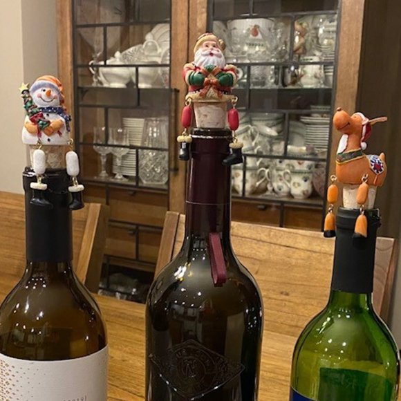Holiday "Dangling Legs" Wine Stoppers - Picture 14 of 14